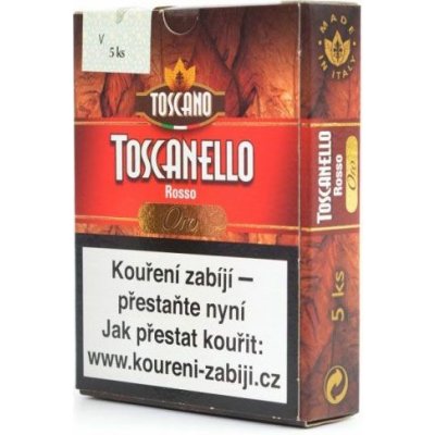 Tocscanello Doutníčky Toscanello Rosso Oro