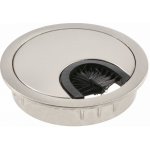 Kenting Průchodka na kabely do stolu 60 mm nikl broušený P000019 – Zboží Mobilmania