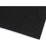 Samolepicí pěnová guma Moosgummi s glitry 20x30 cm - 2 ks Barva: černá – Sleviste.cz