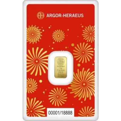 Argor-HeraeusLunární rok hada 2025 Zlatý slitek 1 g – Hledejceny.cz