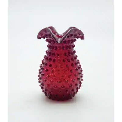 Váza 18cm – Hobnail – Ananas – granát – Hledejceny.cz