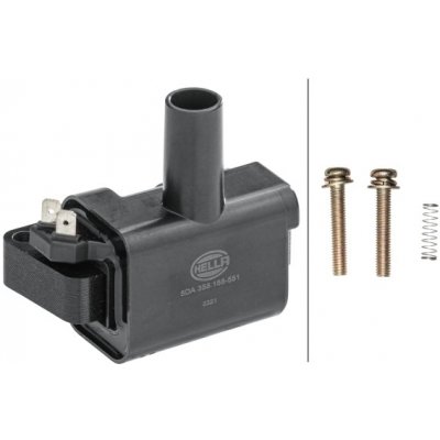HELLA Zapalovací cívka 5DA358168-551 – Hledejceny.cz