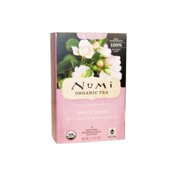 Numi čaj bio Bílý s poupaty bílých růží 16 sáčků
