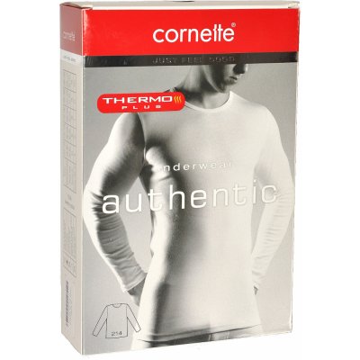 Cornette Authentic nátělník Thermo Plus 214 černá – Hledejceny.cz