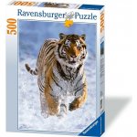 Ravensburger Tygr na sněhu 500 dílků – Zboží Mobilmania