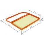Vzduchový filtr BOSCH F 026 400 285 – Hledejceny.cz