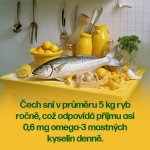Walmark Omega 3 rybí olej Forte 180 tablet – Zboží Mobilmania