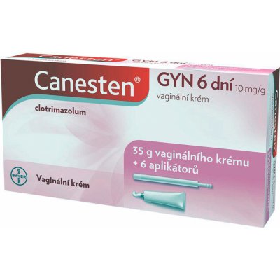 CANESTEN GYN 6 DNÍ VAG 0,01G/G VAG CRM 35G+APL