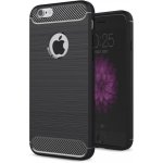 Pouzdro Carbon Apple iPhone 5/5S/SE černé – Zboží Mobilmania