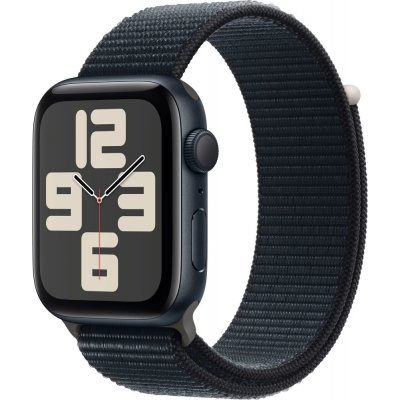 Apple Apple Watch SE (2023) GPS 44mm sportovní provlékací řemínek temně inkoustový
