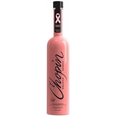 Chopin Pink Ribbon Vodka 40% 1 l (holá láhev)