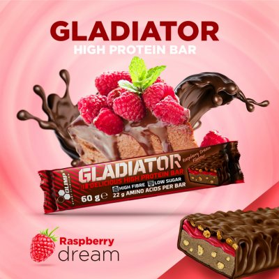 Olimp Gladiator protein bar 60g