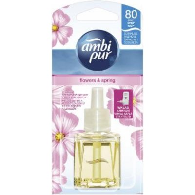 Ambi Pur náhradní náplň do osvěžovače vzduchu Electric Flowers & Spring 20 ml – Zboží Mobilmania