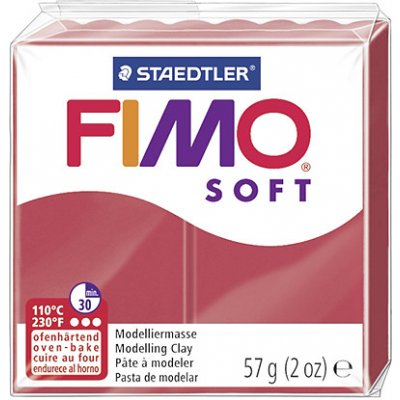 Fimo Staedtler Soft 56 g - třešňová – Zbozi.Blesk.cz