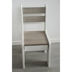 Vingo židlička s šuplíkem v dubovém odstínu – Zboží Dáma