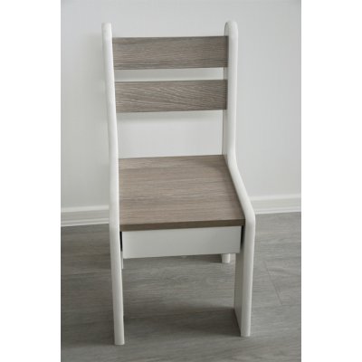 Vingo židlička s šuplíkem v dubovém odstínu – Zboží Dáma