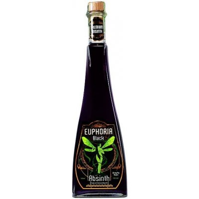 Hill's Euphoria Absinth Black 70% 0,2 l (holá láhev) – Zboží Dáma
