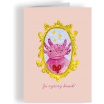ePiPí Blahopřání - Jsi vzácný kousek Axolotl – Hledejceny.cz