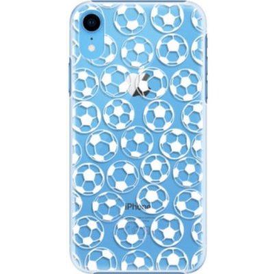 iSaprio Football pattern - white Apple iPhone Xr