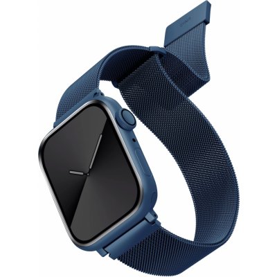 Uniq Dante řemínek pro Apple Watch 42/44/45/Ultra 49mm modrý UNIQ-45MM-DANCBLU – Zboží Mobilmania