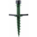 Stojan na plážový slunečník Strend Pro OD-50265, šroub do země, držák, 22-34 mm ST2211481 – Zboží Dáma
