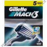Gillette Mach3 5 ks – Hledejceny.cz