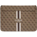 Guess PU 4G Printed Stripes 15-16", brown 57983114180 – Hledejceny.cz