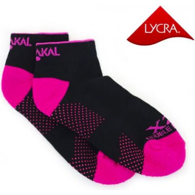 Karakal Socks ponožky X2+ Female Trainer Black/Pink – Hledejceny.cz