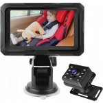 Bezpečnostní monitor do auta pro děti, HD kamera s IR, 1080P, 8 LED – Sleviste.cz