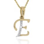 Zlatnictví U Kostela Zlaté přívěsky písmenka abecedy s diamantem 4482x24159840 – Hledejceny.cz