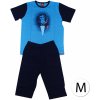 Pánské pyžamo Cool Comics 1017 pánské pyžamo krátké modré