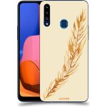 Pouzdro ACOVER Samsung Galaxy A20s s motivem Autumn