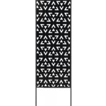 Opora pro popínavé rostliny Lafiora Triangel kovová 44 x 123 cm černá – Hledejceny.cz