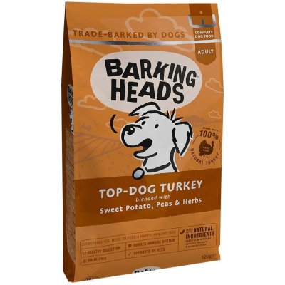 Barking Heads Top Dog Turkey 12 kg – Hledejceny.cz