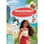Jiri Models Omalovánky A4 se samolepkami Vaiana 2 – Sleviste.cz