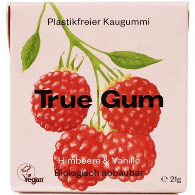 True gum malina a vanilka 21 g – Zboží Dáma