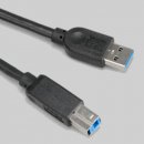 Akasa AK-CBUB01-15BK USB 3.0 Type A-B, 1,5m