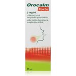 OROCALM FORTE ORP 3MG/ML ORM SPR SOL 1X15ML – Hledejceny.cz