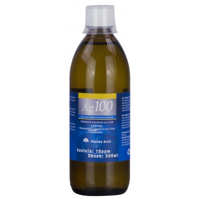 Pharma Activ koloidní stříbro Ag100 10ppm 1000 ml – Zboží Mobilmania