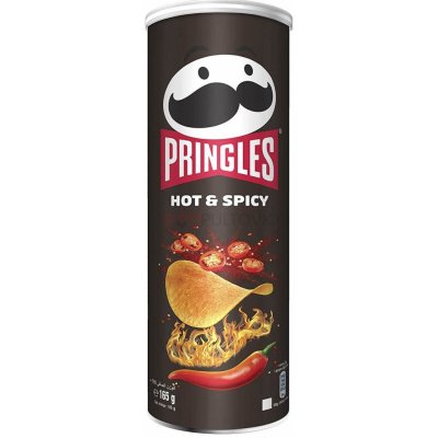 Pringles chipsy hot & spicy ostře pikantní 165 g – Zboží Dáma