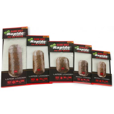 Fox PVA Rapide Refills Slow Melt 85 mm x 220 mm x 20 bags Náhradní sáčky – Hledejceny.cz