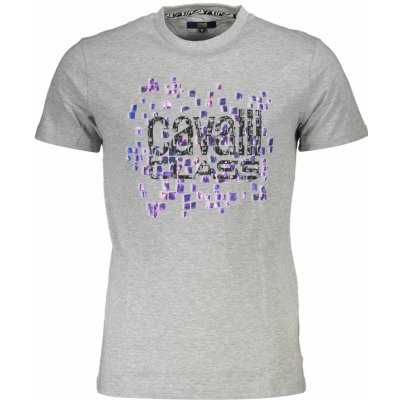 Cavalli Class T-Shirt Short Sleeve man gray