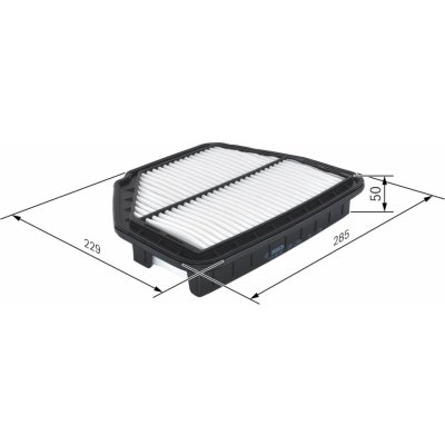 Vzduchový filtr BOSCH F 026 400 203 – Hledejceny.cz