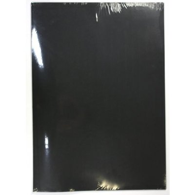 Kreslicí karton barevný A2 125 g 20 ks černá – Zboží Mobilmania
