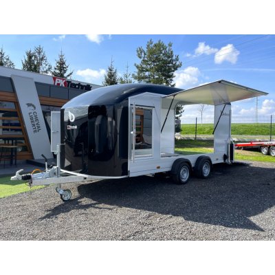 DEBON Skříňový přívěs C1000®, černý | Zboží Auto