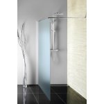 Aqualine WALK-IN zástěna jednodílná k instalaci na zeď, 900x1900 mm, sklo Brick WI090 – Hledejceny.cz