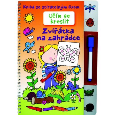 Svojtka & Co. s. r. o. Učím se kreslit - Zvířátka na zahrádce + fix – Sleviste.cz