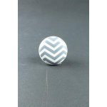 La finesse Chevron Grey šedá porcelán 40 mm – Hledejceny.cz