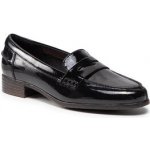 Clarks Hamble Loafer 261475364 Black Patent – Zboží Mobilmania