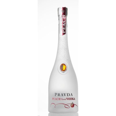 Pravda Vodka Peach 37,5% 0,7 l (holá láhev) – Zbozi.Blesk.cz